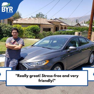 "Really great! Stress-free and very friendly!"