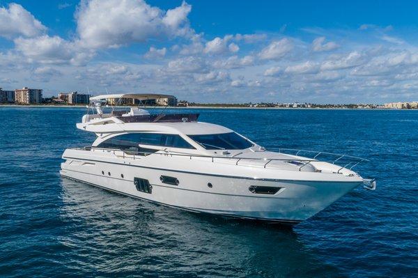 69 Ferretti for rent