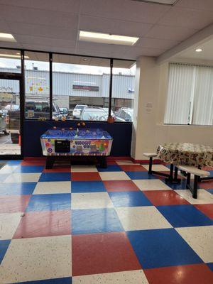 Lobby and tables