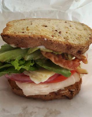 Frankie's Sammy on Gluten Free bread