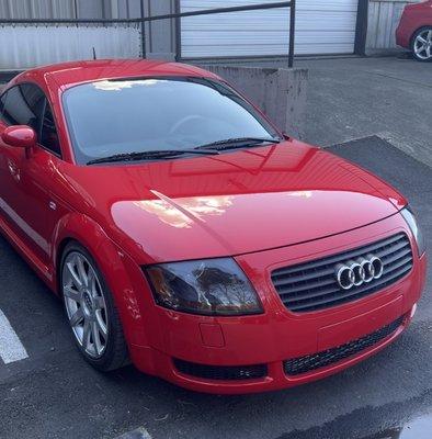 2002 ALMS Edition Audi TT MK1 1/500 Misano red pearl with silver interior