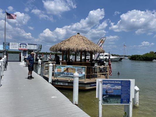 Tiki cruise #one floating tiki bar in pine island!