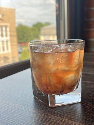 Peach old fashioned