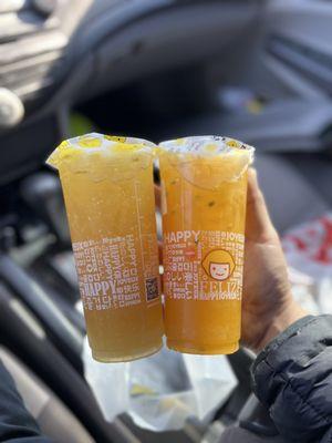 S1. Fresh Passion Fruit Mango Green Tea E10. Kumquat Lemon Green Tea - Large