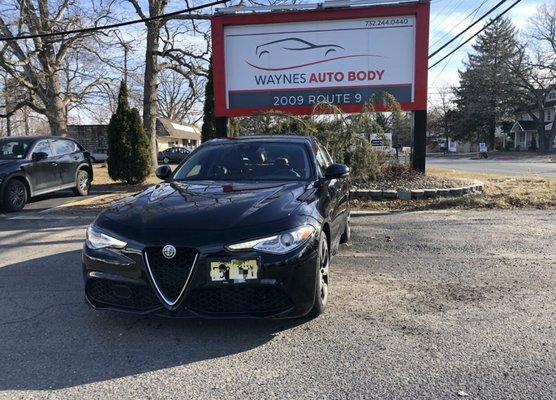 Alfa Romeo ready for pick up