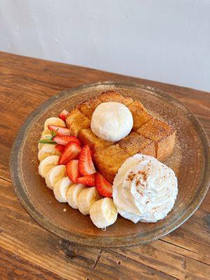 Strawberry & Banana Shibuya Honey Toast with