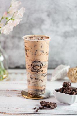 D3. Oreo Milk Tea w Puff Cream