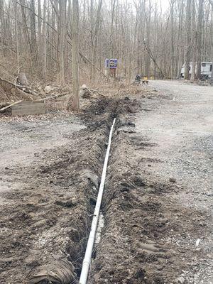 Replacing electric from builder Buffalo modular homes ripping wires out without 1st locating where they are.just dug blind