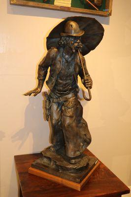 "WHO YOU CALLIN DUDE?" Bronze by Bill Bonds