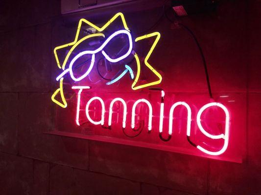 We also have a tanning salon you can tan while you wait for your laundry. Or just stop by and get ready for your vacation