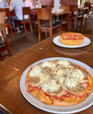 Meatball Personal Signature Pizza - Thin Crust