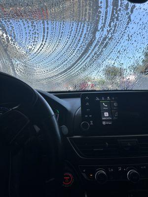 Getting it washed