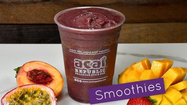 7 Different Acai Smoothies to Choose from!