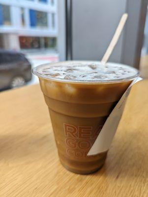 Mint cold brew, not delicious