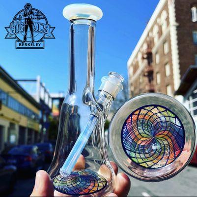 Always heady in #Berkeley, CA https://linktr.ee/bigalssmokeshop #glassart #artglass #smokeshop #vapeshop #bayarea