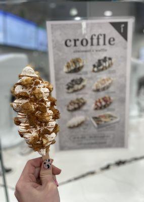 Test Kitchen Item: Croffle (Croissant Waffle)