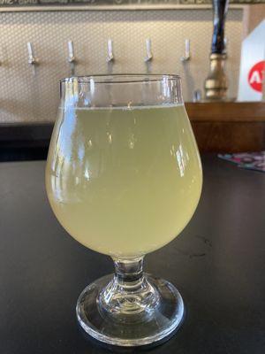 Kicked it in the Sun - Wheat Saison w/ lacto-fermented lemons