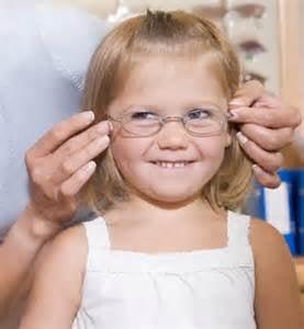 Children need eye exams too. They often do not report their visual problems to their parents