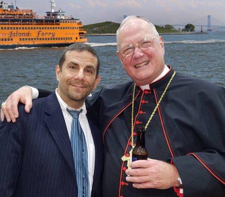 Pete and Cardinal Dolan