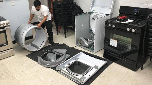 Repairing & Installing Washing Machine