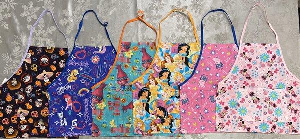 Aprons for children for sale $6.95 each