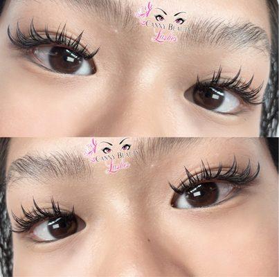 Wispy Anime style lashes