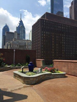 Rooftop terrace