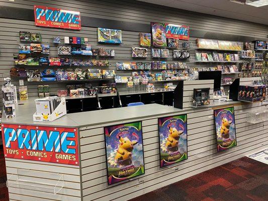 Enjoy card games? We have great stock on Magic, You-Gi-Oh! and Pokemon.