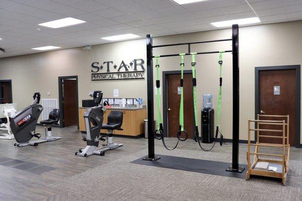 Interior of STAR Physical Therapy - Franklin