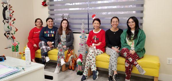 Warm and cozy PJ day !