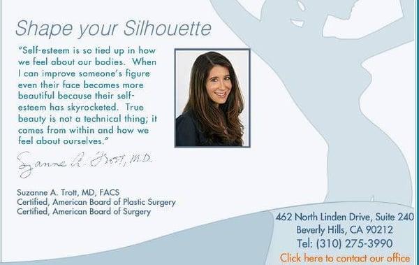 Beverly Hills Plastic Surgeon Dr. Suzanne A. Trott, M.D., F.A.C.S.