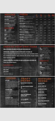 Full Menu