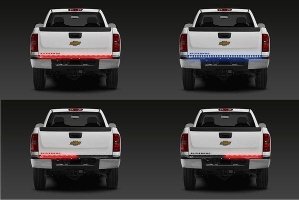 Truck Tailgate LED brake and turn signal