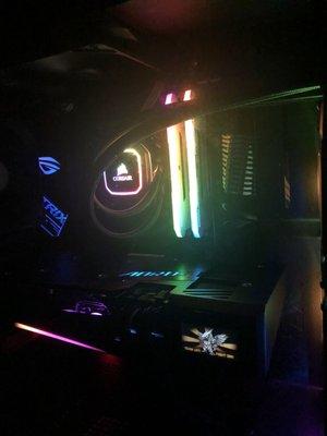 All the Components installed running great in my Custom Gaming PC