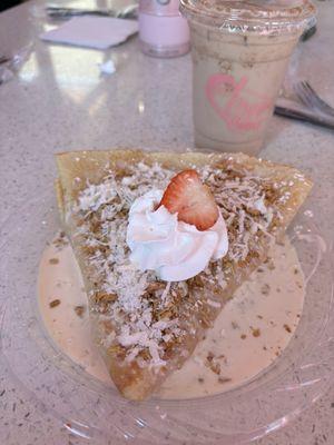 Fresas con Crema Crepe