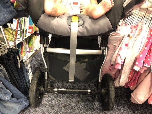 My Stroller physically won't fit around the corner