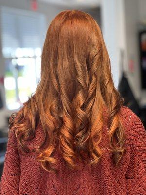 Gorgeous Ginger Hair color