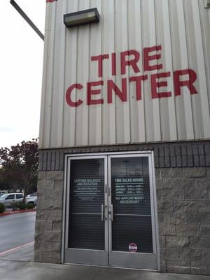 NEW! The formerly non-existent Costco™ Tire Center...