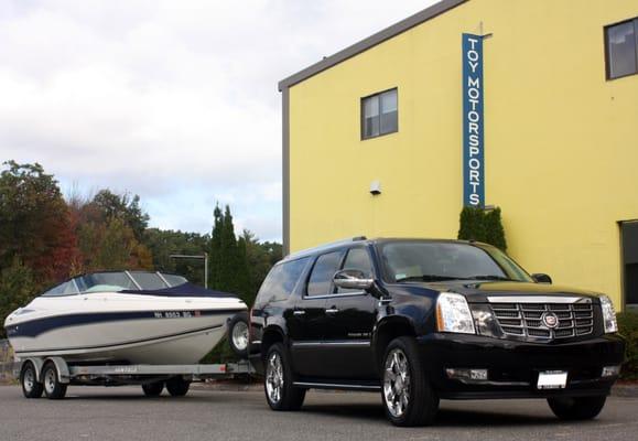 We service cars. boats and more!