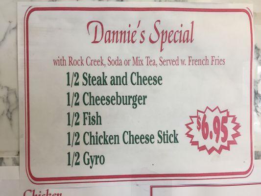 The World Famous Dannie's Special