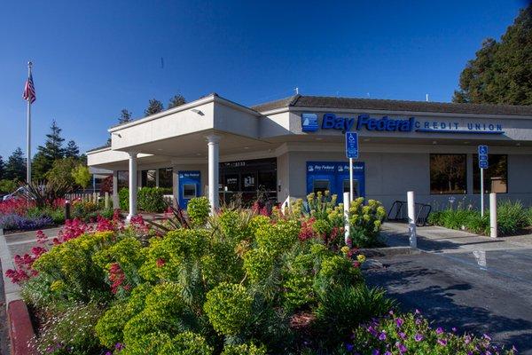 The outside of Bay Federal Credit Union in Capitola, CA