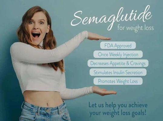 SkinRenew is proud to offer Ozempic and Semaglutide for weight loss