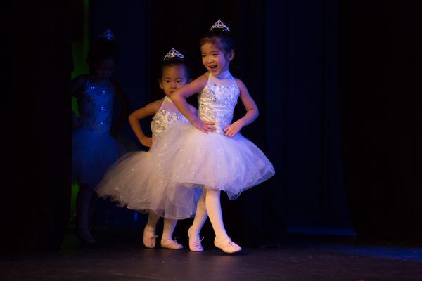 Baby Ballerinas! We have an amazing Pre-Ballet classes for Toddlers.