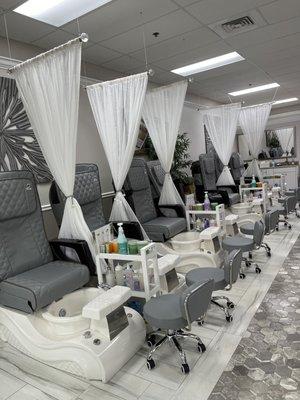 All beautiful New Spa chairs