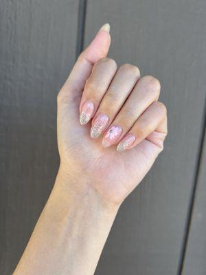 Acrylic nails.