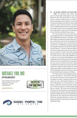 I am so thankful and appreciative to be voted as one of Hawaii's top doctors & rising stars!