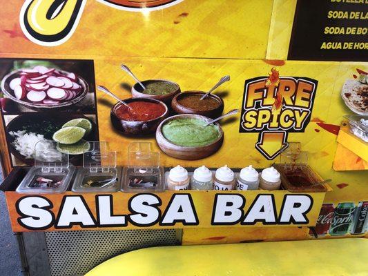 Salsa bar