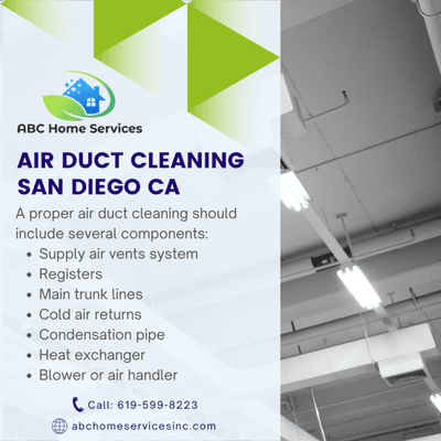 San Diego Air Duct Cleaning Services