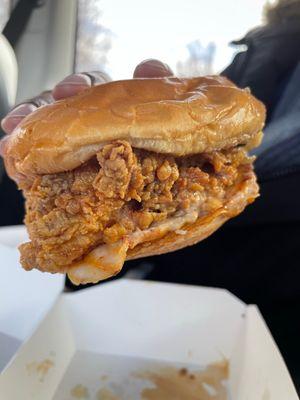 The chicken sandwich