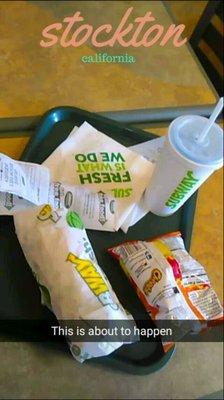 Subway - My meal